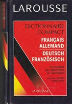 Dictionnaire compact Français Allemand / Allemand Français, Ophalen of Verzenden, Hoger Onderwijs, Zo goed als nieuw, Larousse collecti