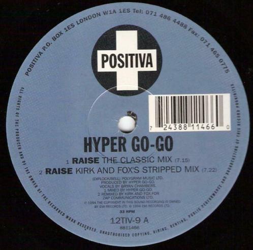 Hyper Go-Go* ‎– Raise, CD & DVD, Vinyles | Autres Vinyles, 12 pouces, Enlèvement ou Envoi
