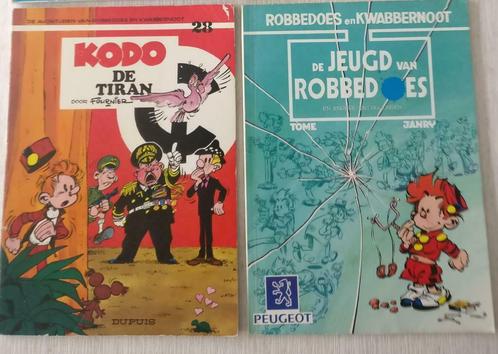 Robbedoes en kwabbernoot nrs 28,38, Boeken, Stripverhalen, Gelezen, Meerdere stripboeken, Ophalen of Verzenden
