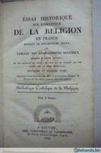 Essai historique sur l'influence de la religion en France, Verzenden