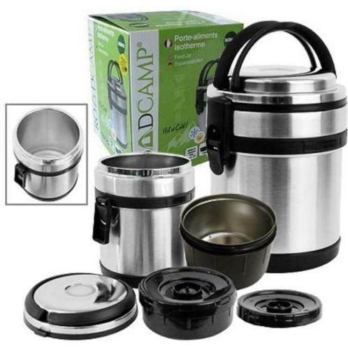 Thermos gamel voedselcontainer rvs, Huis en Inrichting, Keuken | Potten en Pannen, Nieuw, Overige typen, Overige materialen, Ophalen of Verzenden