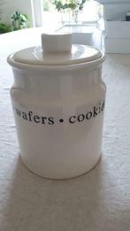 Grand pot conserve anglais country biscuits gaufres choco, Ophalen