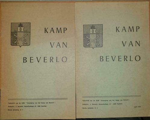 Kamp van Beverlo. Tijdschrift van de vzw Vereniging van het, Boeken, Tijdschriften en Kranten, Gelezen, Overige typen, Ophalen of Verzenden