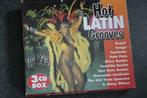 Coffret 3CD "Hot latin grooves", Comme neuf, Coffret, Enlèvement ou Envoi