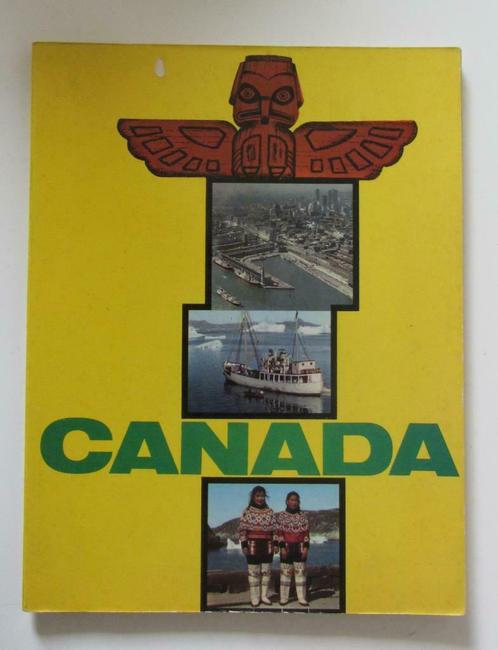 Kuifje - Canada - leeg prentenalbum - 1965, Collections, Photos & Gravures, Utilisé, Gravure, Étranger, 1960 à 1980, Enlèvement ou Envoi
