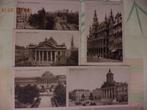 Brussel: 5 antieke postkaarten, ca. 1900. Zéér goede staat., Verzamelen, Brussel (Gewest), Ophalen of Verzenden, Voor 1920
