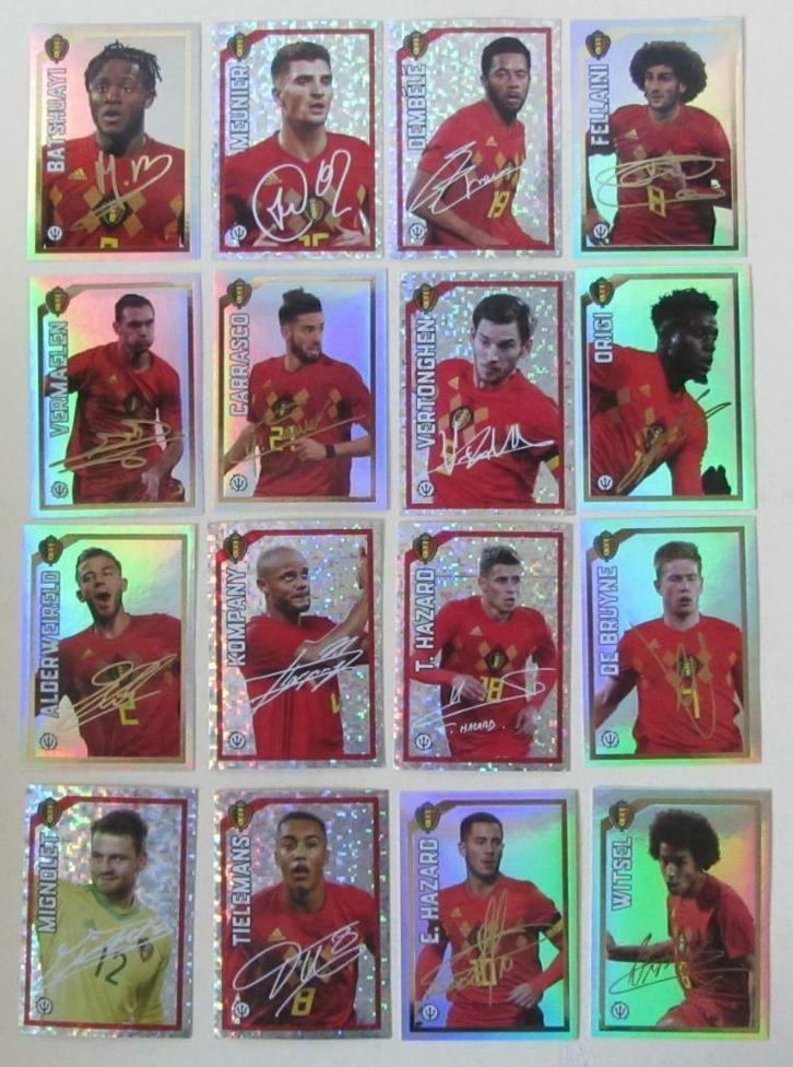 We Stick Red Together - Panini - Red Devils 2018 - Prentjes, Verzamelen, Supermarktacties, Overige supermarkten, Ophalen of Verzenden