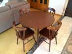 Keukentafel met 4stoelen, Huis en Inrichting, Keuken | Keukenelementen, Minder dan 100 cm, 100 tot 150 cm, Zo goed als nieuw, Ophalen