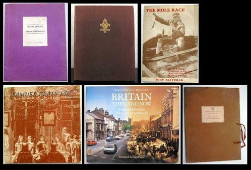 [Engeland] 2 portfolio's + 4 boek oa Winchester College 1933, Antiquités & Art, Antiquités | Livres & Manuscrits, Enlèvement ou Envoi