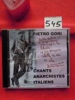 CD Pietro Gori 2007 Chants Anarchistes Italiens, Ophalen of Verzenden, Zo goed als nieuw