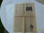 Journal Le Soir  1945, Utilisé, Enlèvement ou Envoi, Journal
