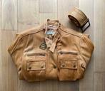 Veste en cuir ZARA Taille M caramel, Vêtements | Femmes, Zara, Comme neuf, Taille 38/40 (M), Brun