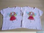 2 schattige t-shirtjes (maat 80), Ophalen of Verzenden, Zo goed als nieuw, Meisje, Shirtje of Longsleeve