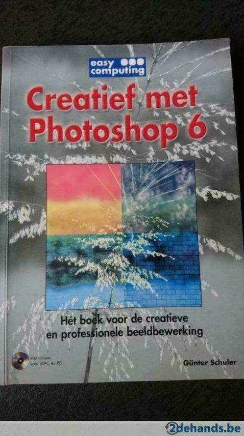 Creatief Met Photoshop 6 , gratis verzending, Boeken, Informatica en Computer, Zo goed als nieuw, Software, Verzenden