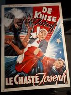 Brusselse filmposter "Le Chaste Joseph", Gebruikt, Rechthoekig Staand, Ophalen, Overige onderwerpen