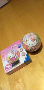 Puzzleball Hello Kitty 240stukjes volledig, Ophalen of Verzenden, Meer dan 50 stukjes, Gebruikt, 6 jaar of ouder