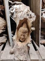 racine de teck avec sculpture de bouddha, Enlèvement ou Envoi