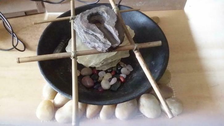 Fontein 1, Tuin en Terras, Waterpartijen en Fonteinen, Nieuw, Fontein, Graniet, Ophalen of Verzenden