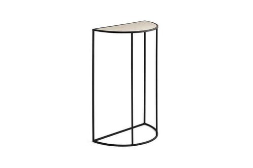 Bijzettafel, Huis en Inrichting, Tafels | Bijzettafels, Nieuw, Overige vormen, 60 cm of meer, Minder dan 55 cm, Metaal of Aluminium