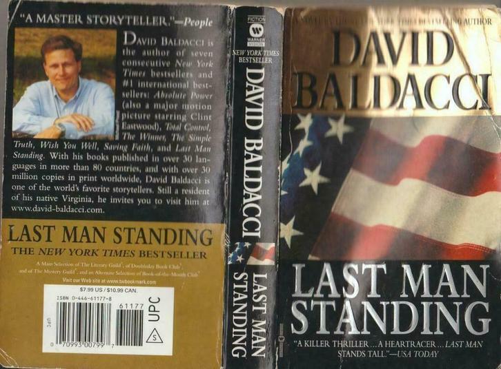Last Man Standing by David Baldacci, Boeken, Taal | Engels, Gelezen, Fictie, Ophalen of Verzenden