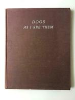 Dogs as I see them - Lucy Dawson - 1936, Utilisé, Enlèvement ou Envoi, Peinture et dessin