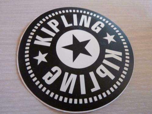 oude sticker kipling logo zwart, Collections, Collections Autre, Neuf, Envoi