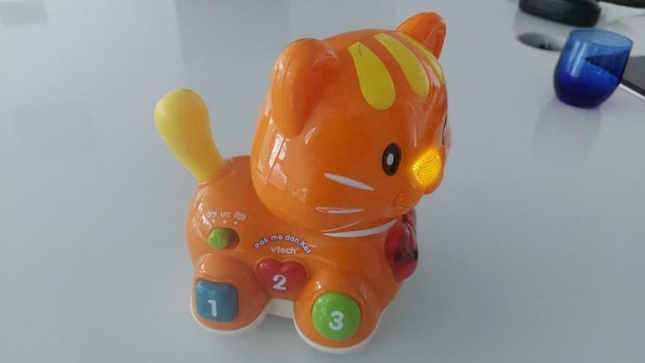 Vtech Attrape-moi alors Kat, Enfants & Bébés, Jouets | Vtech, Comme neuf, 6 mois à 2 ans, Enlèvement ou Envoi