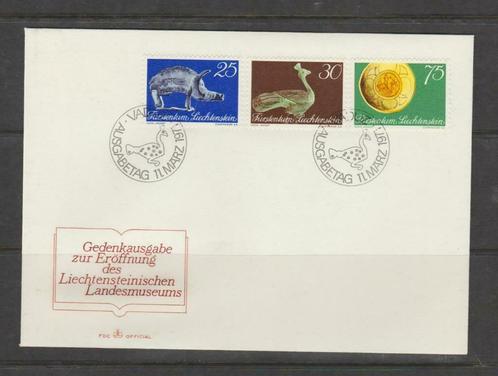Liechtentstein 1971 Opening Museum Vaduz FDC **, Postzegels en Munten, Postzegels | Eerstedagenveloppen, Onbeschreven, Verzenden