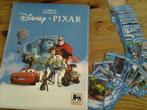 Album héros cartes disney pixar delhaize et cartes TBE, Gebruikt, Ophalen