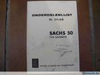 Sachs 50cc saxonette (oldtimers), Fietsen en Brommers, Brommers | Toebehoren, Nieuw, Overige typen, Ophalen of Verzenden