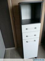 Kolomkast  zwart/wit, Enlèvement, Utilisé