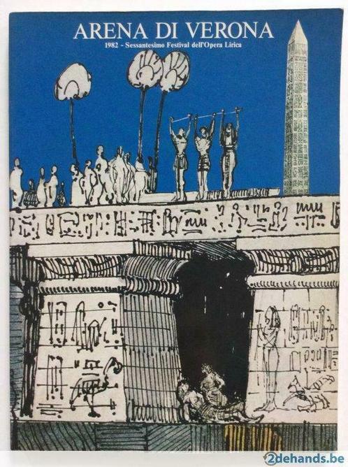 Arena di Verona 1982 Sessantesimo Festival dell'Opera Lirica, Boeken, Tijdschriften en Kranten, Gelezen, Ophalen of Verzenden