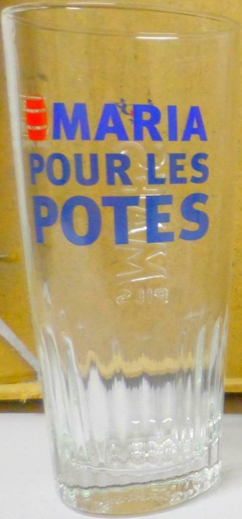 Verres Maes Personnalisés Maria, Collections, Marques de bière, Neuf, Verre ou Verres, Autres marques, Enlèvement ou Envoi