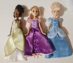 Disney store mini princesse Raiponce, Cendrillon et Tiana, Comme neuf, Enlèvement ou Envoi