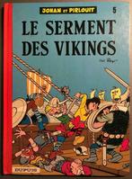B.D. Johan et Pirlouit N° 5 : Le serment des Vikings  1982, Livres, Une BD, Utilisé, Enlèvement ou Envoi, Peyo