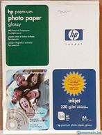 Papier Glacé Photo HP Premium Photo Paper Glossy A4, TV, Hi-fi & Vidéo, Photo | Papier photo, Enlèvement ou Envoi, Neuf