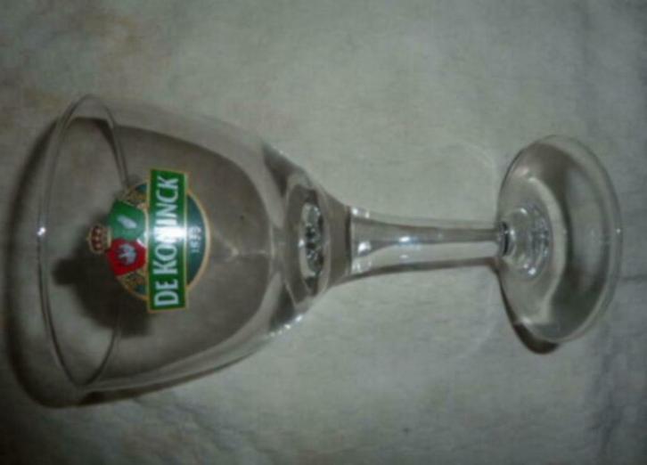 bier glas DE KONINCK ' bolleke ' 25 cl, Verzamelen, Glas en Drinkglazen, Gebruikt, Bierglas, Ophalen of Verzenden