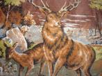 ancienne tapisserie "cerf", Antiquités & Art, Enlèvement ou Envoi