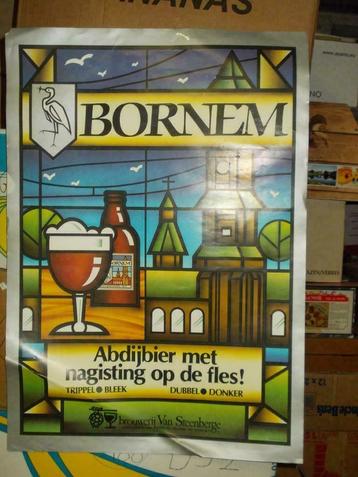 Beersign.REclame.Poster.Bornem Abdijbier beschikbaar voor biedingen