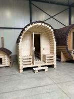 Unieke Boomstam sauna iglo, Nieuw, Complete sauna, Ophalen of Verzenden, Fins of Traditioneel