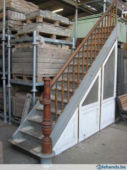 Houten trappen gebruikt draaitrappen binnentrappen, Doe-het-zelf en Bouw, Ladders en Trappen, Gebruikt, Trap, Ophalen