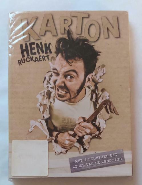 Henk Rijckaert: Karton neuf sous blister, Cd's en Dvd's, Dvd's | Cabaret en Sketches, Stand-up of Theatershow, Verzenden