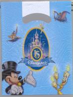 Sac plastique Disney 15ème anniversaire Disney Paris, Autres types, Mickey Mouse, Envoi, Neuf