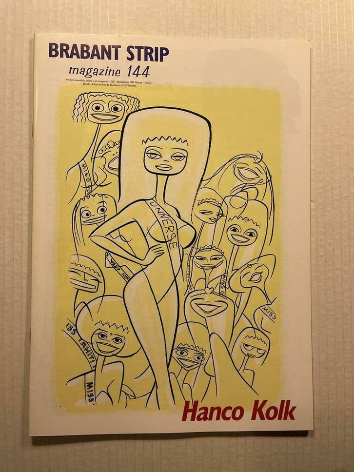 Brabant strip magazine 144 Hanco kolk gilles de geus, Boeken, Stripverhalen, Ophalen of Verzenden