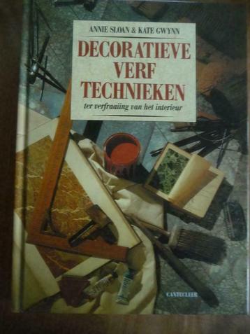 Boek Decoratieve verftechnieken, Enlèvement ou Envoi, Comme neuf, Dessin et Peinture
