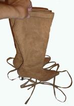 bottes peau de pêche couleur naturel + lacets talon 37, Hoge laarzen, Overige kleuren, Ophalen of Verzenden, Gedragen