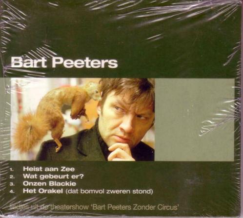 Bart Peeters - 1. heist aan zee - 2. Wat gebeurt er ?, CD & DVD, CD | Néerlandophone, Neuf, dans son emballage, Pop, Enlèvement ou Envoi