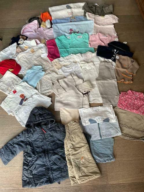 paquet 54 vêtements de marque taille 1 à 2 ans, Enfants & Bébés, Vêtements de bébé | Taille 80, Utilisé, Fille, Autres types, Enlèvement ou Envoi