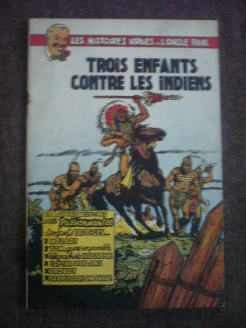 Oncle Paul - Trois enfants contre les indiens - JOLY GRATON, Boeken, Stripverhalen, Gelezen, Eén stripboek, Ophalen of Verzenden