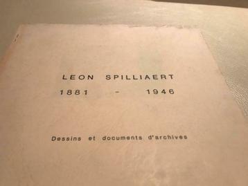 Léon Spilliaert dessins documents 70pag, Enlèvement ou Envoi, Comme neuf, Peinture et dessin